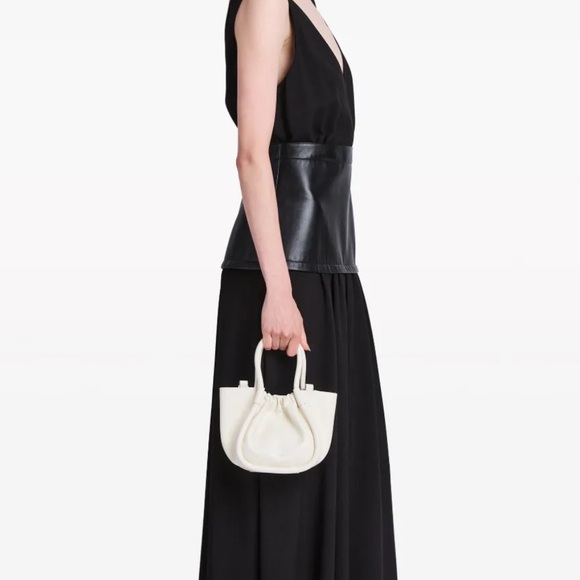 Proenza Schouler Beige Ruched Mini Leather Crossbody - Picture 1 of 13
